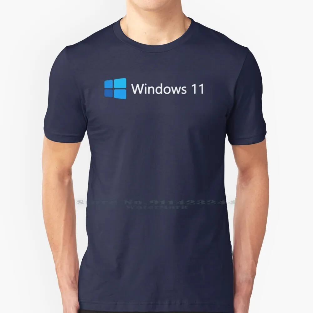 Windows 11 T Shirt 100% Puro Cotone Windows 2021 Windows 11 2022 Windows 10 Tendenza Creativa Vintage Cool Regalo Euro Formato Usa