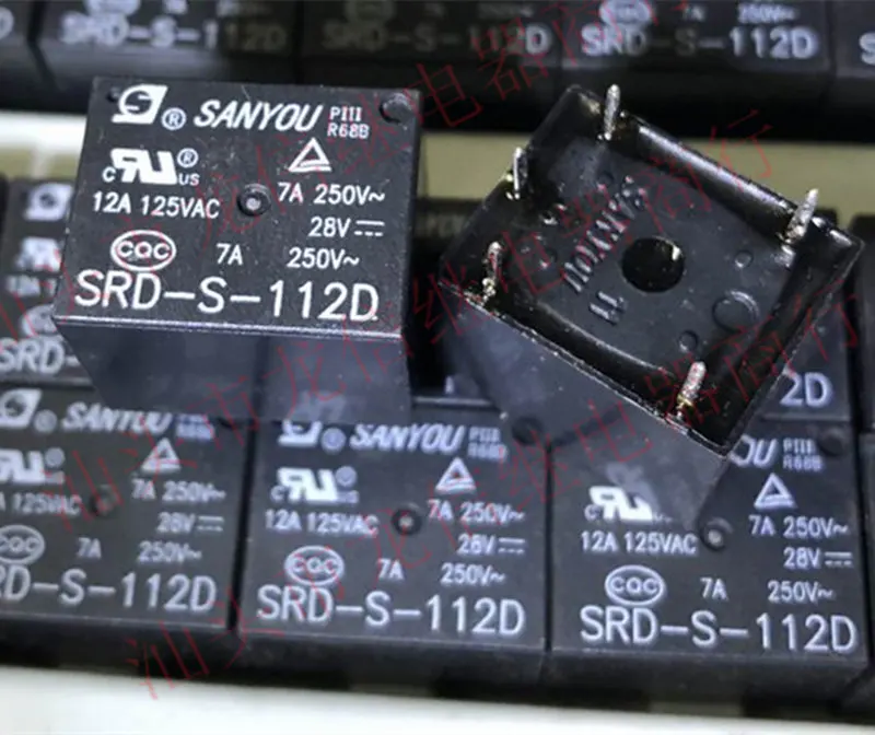 Реле SRD-S-112D 12V 5-pin T73 3FF | Электронные компоненты и принадлежности
