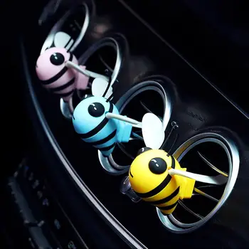 

Non Toxic Diffuser Auto Decoration Vent Perfume Interior Accessories Cute Bee Easy Apply Car Air Freshener Practical Cartoon