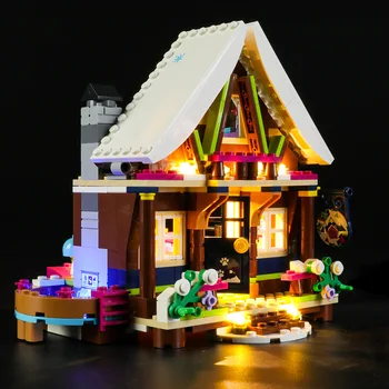 

LED Light Kit For 41323 Friends Series Snow Resort Chalet Toy Building Blocks Lighting Set Compatible With 01040