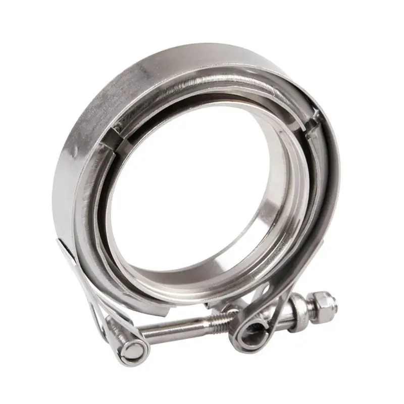 

Quick Release V-band Exhaust Clamp Male Female Flanges Kit Stainless Steel Universal V band Clamp 1.5 2" 2.5" 3.25" 3.5" 4" Inch