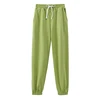 green pants