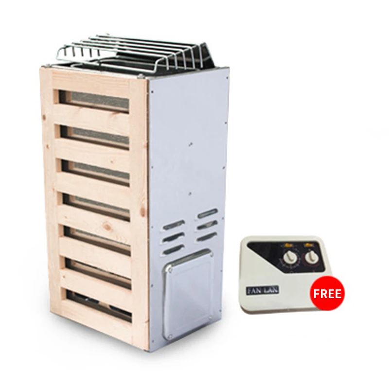 Mini Stufa Per Sauna In Acciaio Inossidabile Per Uso Domestico 3Kw Stufa A Vapore Attrezzatura Per Sauna Controllo Interno/Controllo Esterno
