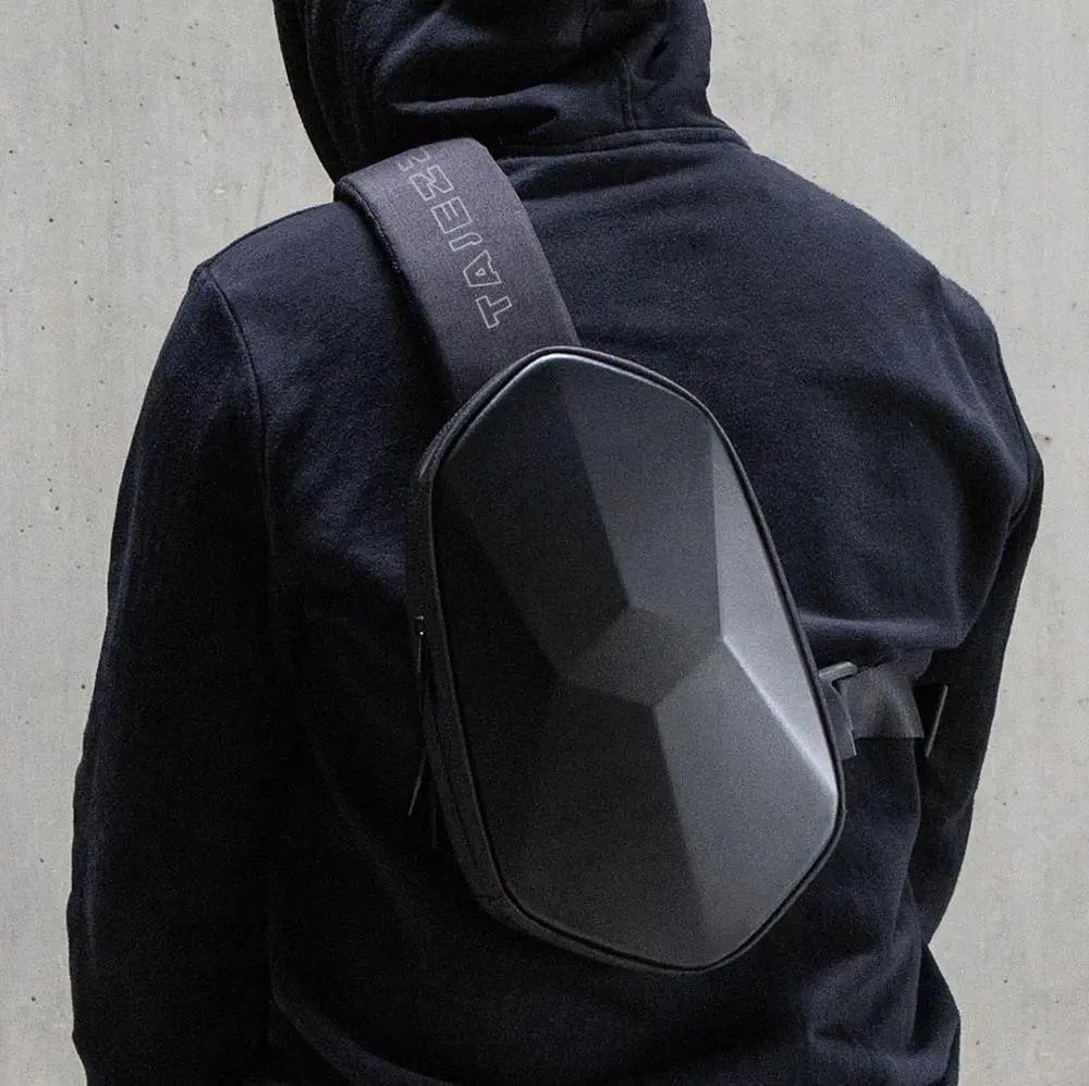 Xiaomi mijia BEABORN polyhedron PU рюкзак сумка водонепроницаемый красочный отдых Спорт нагрудный пакет сумки для мужчин и женщин путешествия Кемпинг