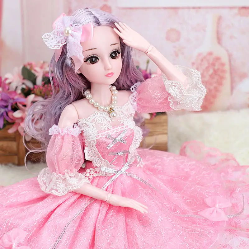60 см BJD кукла Мода 1/3 игрушки для детей с юбкой ручной работы красивая одежда подарок на день рождения девочек