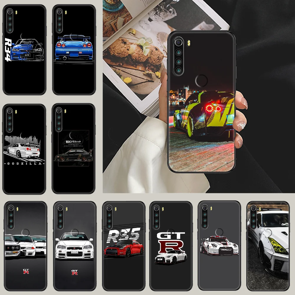 Автомобильный чехол GTR для телефона Xiaomi Redmi Note 7 7A 8 8T 9 9A 9S 10 K30 Pro Ультрачерный