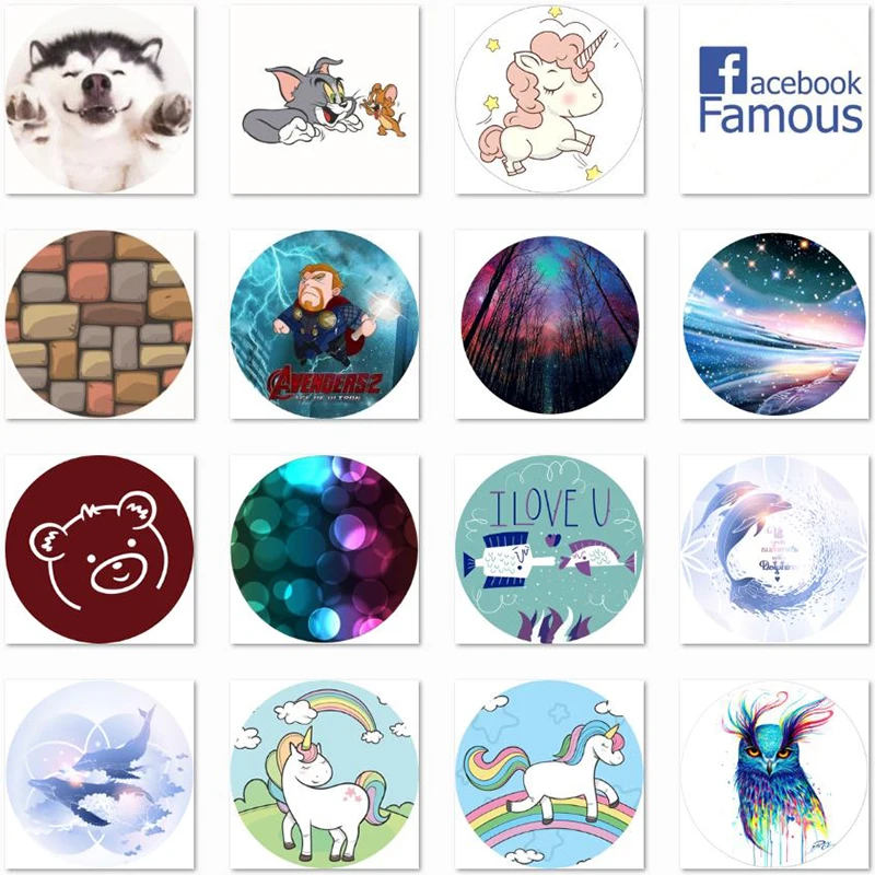 

Popsoket Phone Holder Grip Finger Ring Stand Pipsocket Mobile Phone Round Pocket Socket Tablets and Desk Mount Stand Popsocet