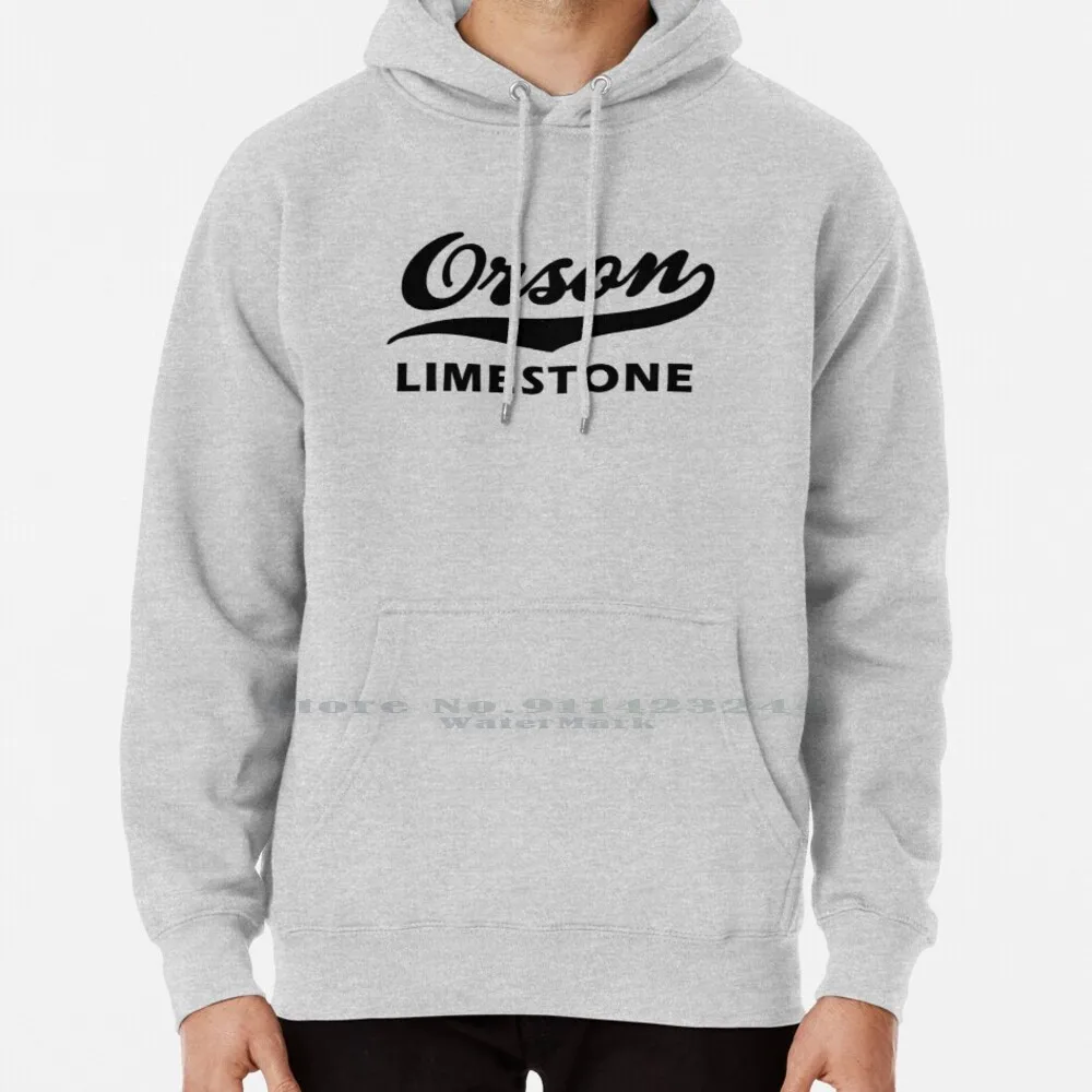 Orson Limestone Hoodie Sweater 6Xl Cotton Quarry Limestone Rocks Funny Orson Middle Women Teenage Big Size Pullover Sweater 4Xl