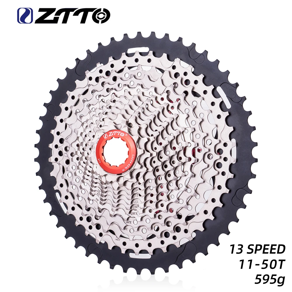 ZTTO 13 Speed 11-50T MTB Mountain Bike Cassette Wide Ratio 13V K7 Freewheel Sprocket AXS HG Freehub Bicycle Cycling Parts