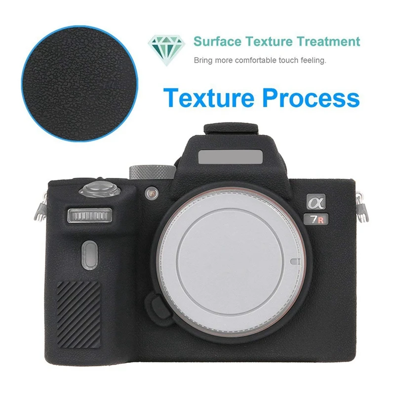 Топ силиконовый резиновый чехол для камеры для sony A7 Iii A7 Riii A7 Siii sony Ilce-7Riii A73 A7R3 A7S3 Защита от царапин Cov