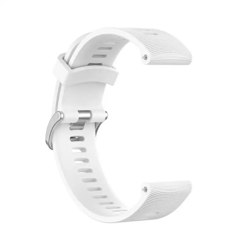Ремешок сменный из мягкого силикона для смарт часов Garmin Forerunner645 20
