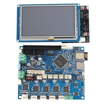 

Duet 2 Wifi V1.04 Cloned 32 Bit Board with 4.3 inch PanelDue Press Screen Controller for CNC Machine