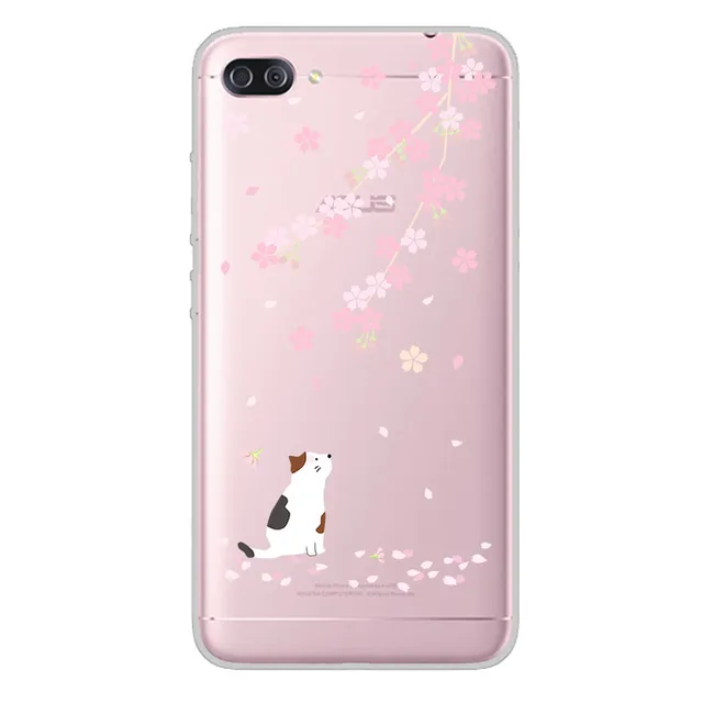 Fundas De Telefono Ciciber Para Asus Zenfone 4 Max Plus Pro Live 3 Go Funda Trasera Suave Zc5kl Zb501kl Zc554kl Zb500kl Gato Flor Fundas Ajustadas Aliexpress
