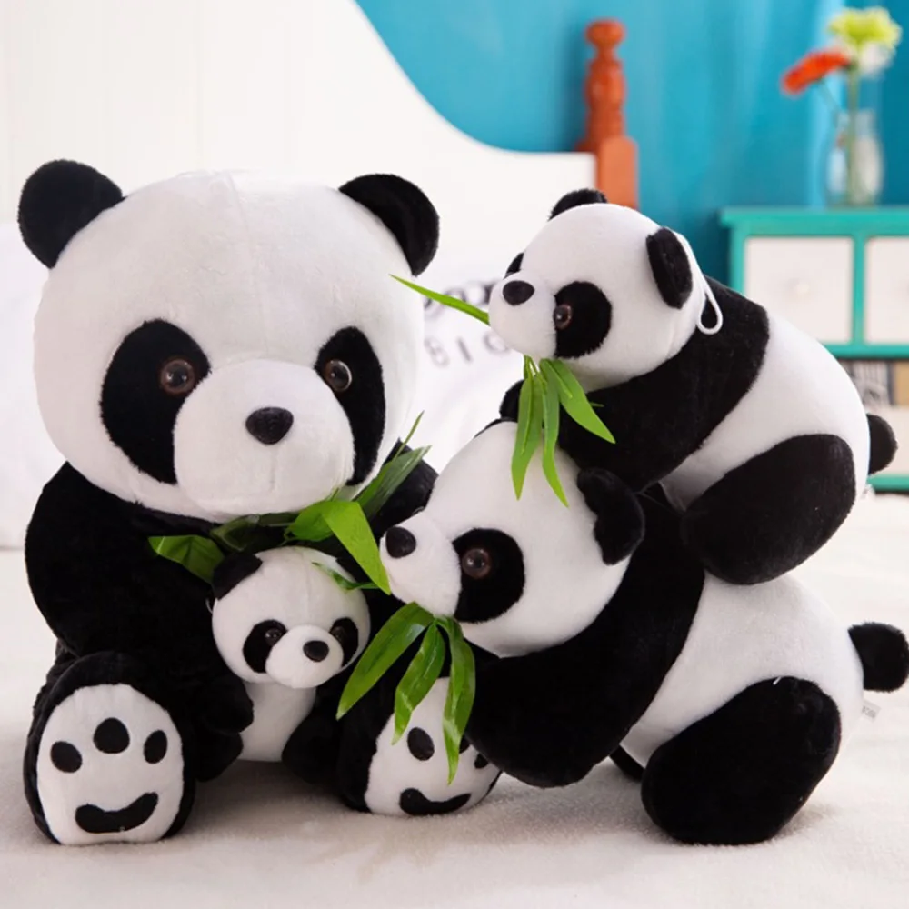 Cute Soft Plush Stuffed Panda Animal Doll Toy Pillow Holiday Gift 16cm N UF 