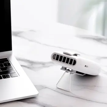

Hanging waist fan USB charging hanging neck fan mini handheld multi-function portable desktop small fan