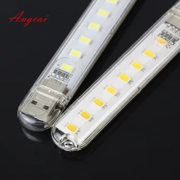 

Mobile Power USB U DISK shape DC5V LED Lamp 3 LEDs 8 Leds LED Bulb Keychain Lamp Lighting Computer Small Night Light Gadget