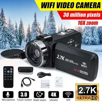 

WIFI 30MP Professional HD Camcorder Video Camera Night Vision HD Touch Screen Camera Digital Zoom Camera With Remote Control