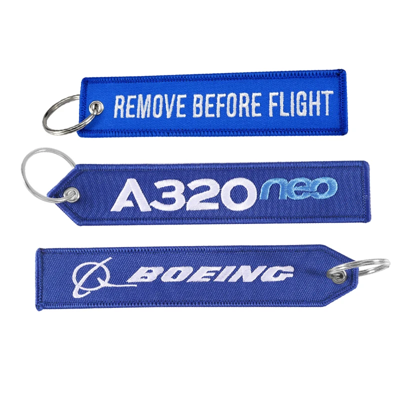 3 PCS Remove Before Flight Fashion Keychain Embroidery Keychains for Motorcycles Car Key Fobs Chain Born to Fly Keychain Jewelry (3)
