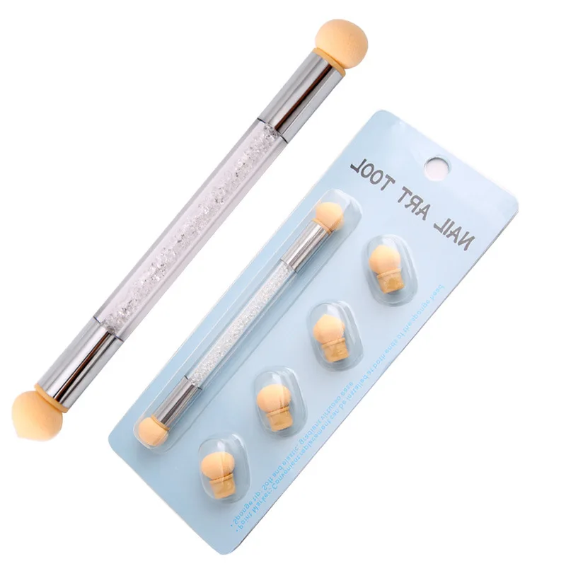 

Manicure Tools Smudge Pens Spotlights Phototherapy Spots Glue Sticks Double Head Washable for 4 Heads