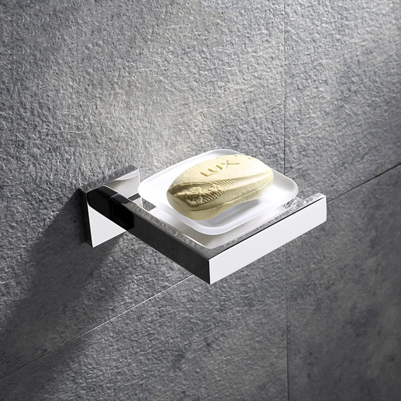 High Quality Stainless Steel Bathroom Accessories Hardware Roll Paper Holder Towel Rack Toilet Brush Holder Towel Shelf