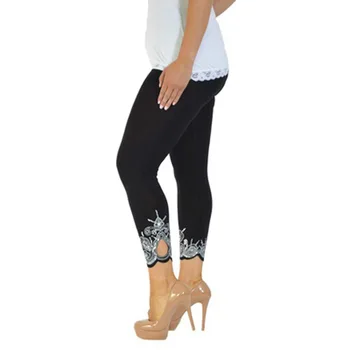 

Hot Selling Slim Fit Slimming Printing Ninth Pants Leggings Women's