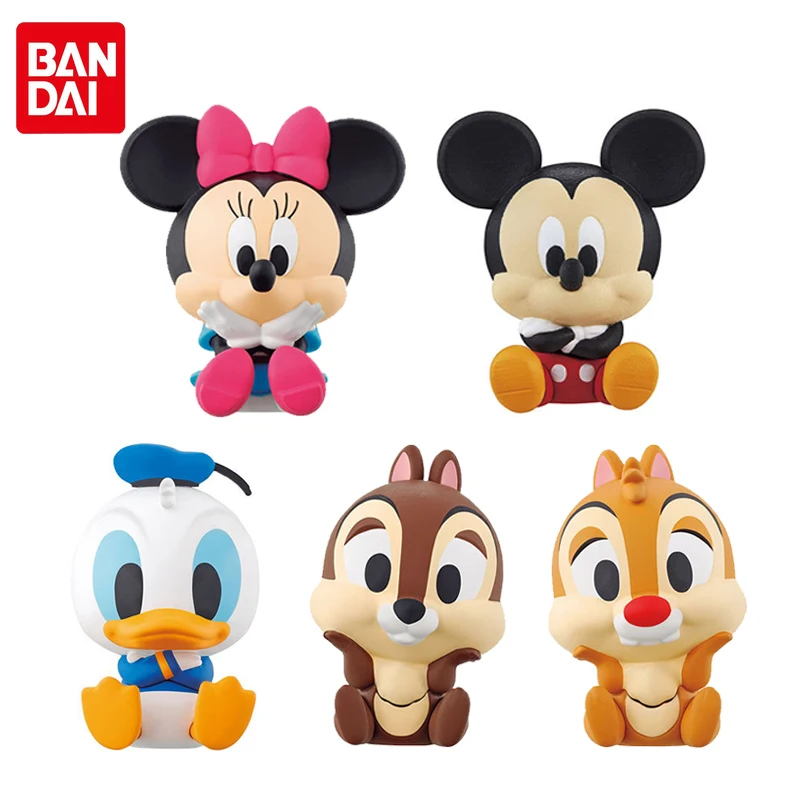 Bandai натуральная Gacha Disney характер моделирования клип куклы Микки Мышь Минни