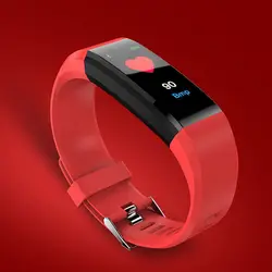 ID115 Plus Bluetooth Смарт-часы Шагомер фитнес-часы с монитором сердечного ритма IP67 Водонепроницаемый AS99