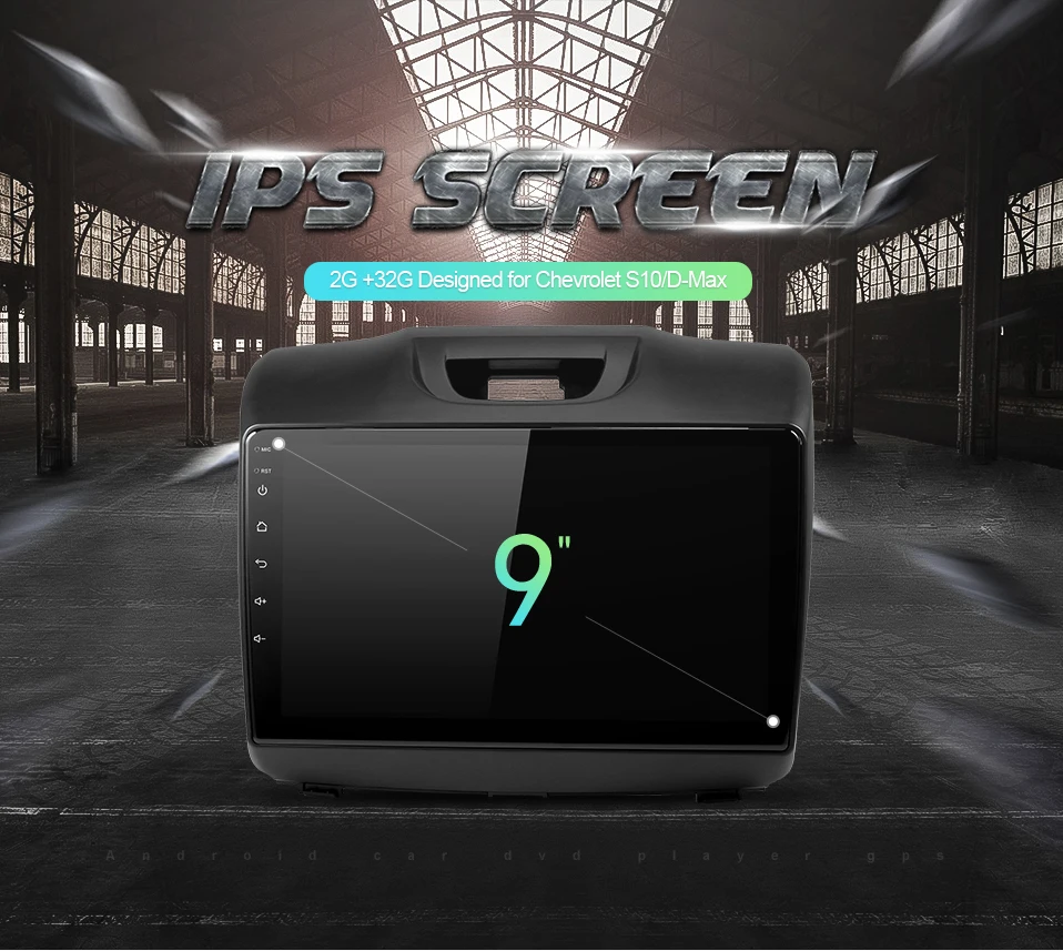 Excellent uniway android 8.1 car dvd for Chevrolet S10 ISUZU D-MAX 2015-2018 car radio gps navigation  with steering wheel Navigation GPS 0