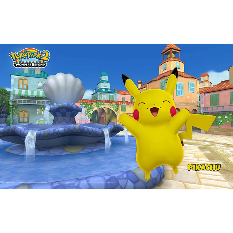 Игровой коврик Takara Tomy Pokemon Park Pikachu настольная игра для детей игровой TCG большой