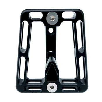 

For Brompton CNC Front Carrier Folding Bike Bag Bracket Carrier Holder CNC Aluminum Part Bike Accessories Black