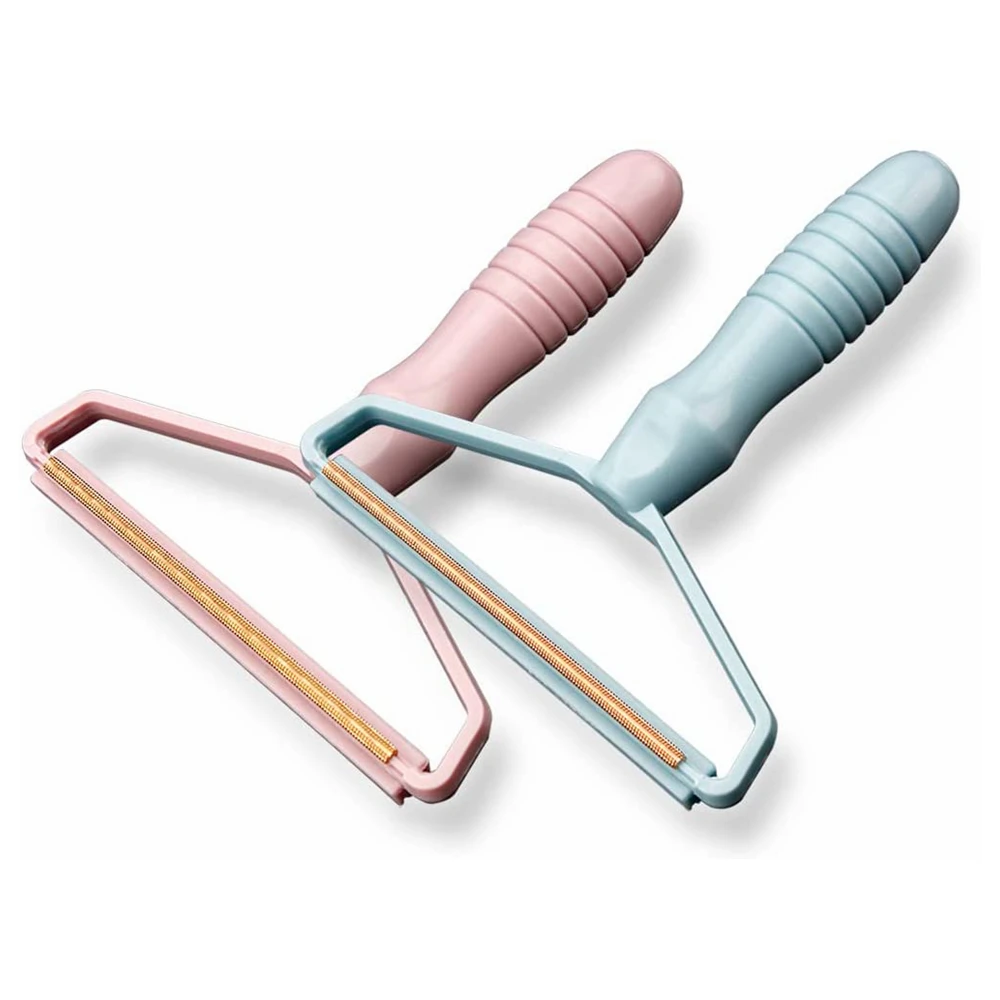 Portable Lint Remover Plastic Lint Roller Manual Clothes Fuzz Fabric Shaver For Sweater Woolen