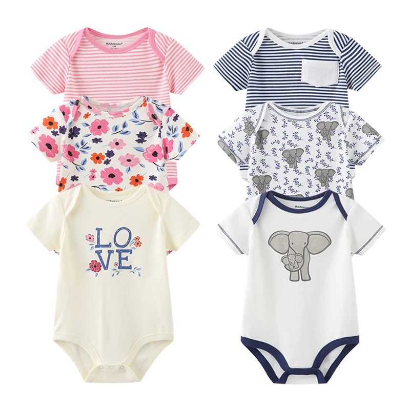 3 шт./лот Детские Боди Одежда без рукавов для новорожденных девочек Хлопковые