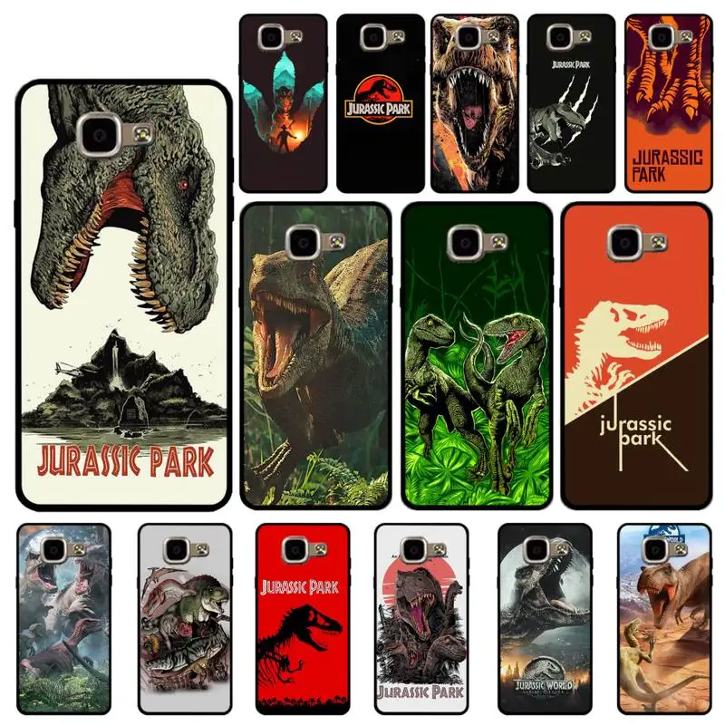 YNDFCNB чехол для телефона с динозавром парка Юрского периода Samsung A6 A8 Plus A7 A9 A20 A20S A30