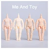 11cm obitsu11 1/12bjd Nude Baby Dolls Moveable Jointed 19 Joints ob11 BJD Doll YMY,GSC White Skin Body Fashion Dolls With Hand 1