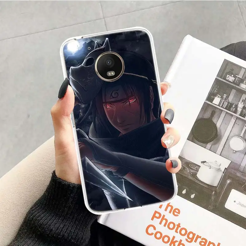 С рисунком из аниме «Наруто» Сакура Харуно чехол для Motorola Moto G7 G6 G5S G5 E4 плюс G4 E5 играть X4 Мощность TPU с рисунком индивидуальная крышка телефона