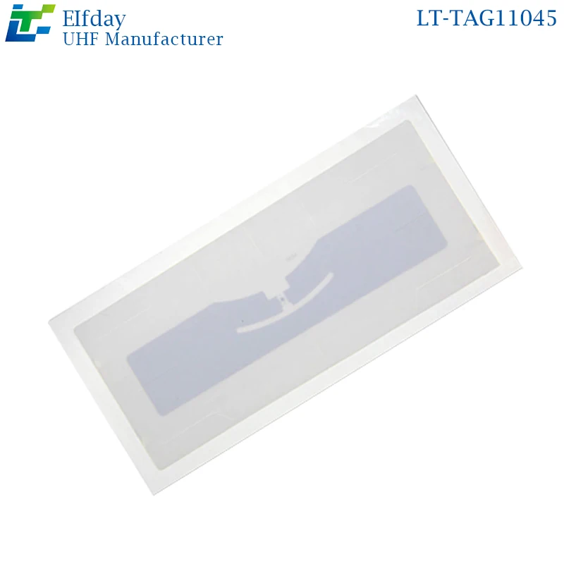 LT-TAG 10045 RFID УВЧ Автомобильная лобовое стекло пассивная разрывная этикетка настроенная 9654 дальность 915 м радиочастота