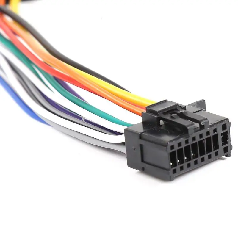 Прочный жгут проводов разъем многофункциональный автомобильный стерео радио 16 Pin ISO стандартный жгут проводов разъем для Pioneer