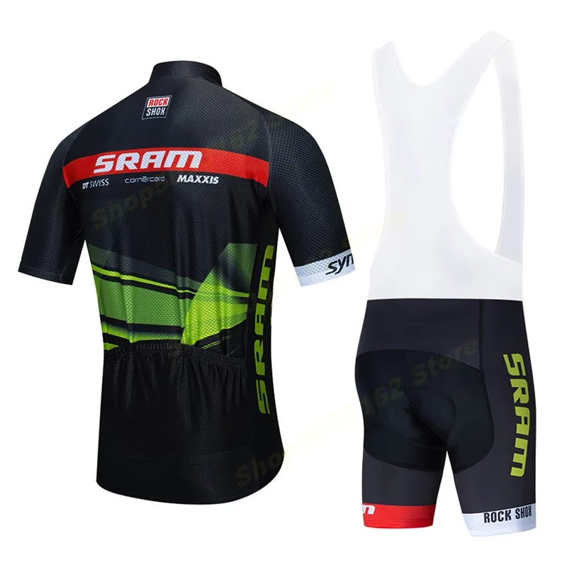 Sram велосипедная команда Джерси 9D велосипедные шорты костюм Ropa Ciclismo мужские летние быстросохнущие PRO велосипедный Майо брюки одежда