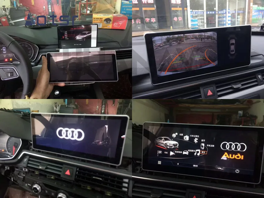 Android 9 автомобильный dvd-плеер gps навигация для Audi A4L Авто Радио стерео Мультимедийный Плеер сенсорный экран головное устройство