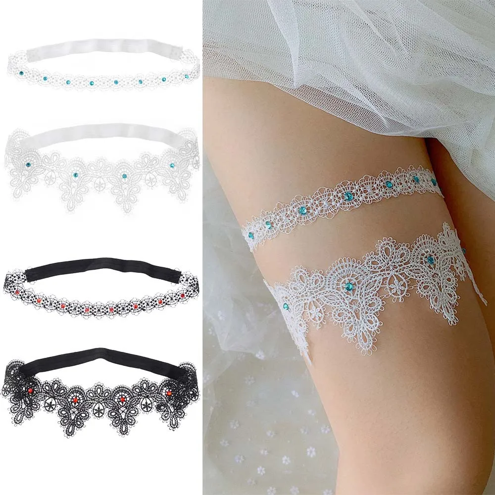Giarrettiere da sposa smeraldo nero giarrettiera da sposa ballo di fine anno - Italia