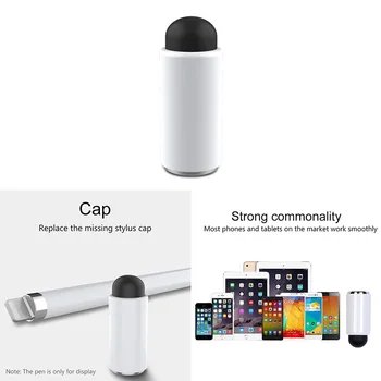 

2019 New Smart Tablet Pen Replacement Cap Silicone Tablet Pencil Cap Smooth Magnetic Pen Tip Practical Wide Compatibility