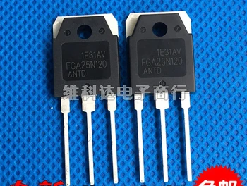 

10PCS FGA25N120ANTD FGA25N120 IGBT 1200V 50A TO3P