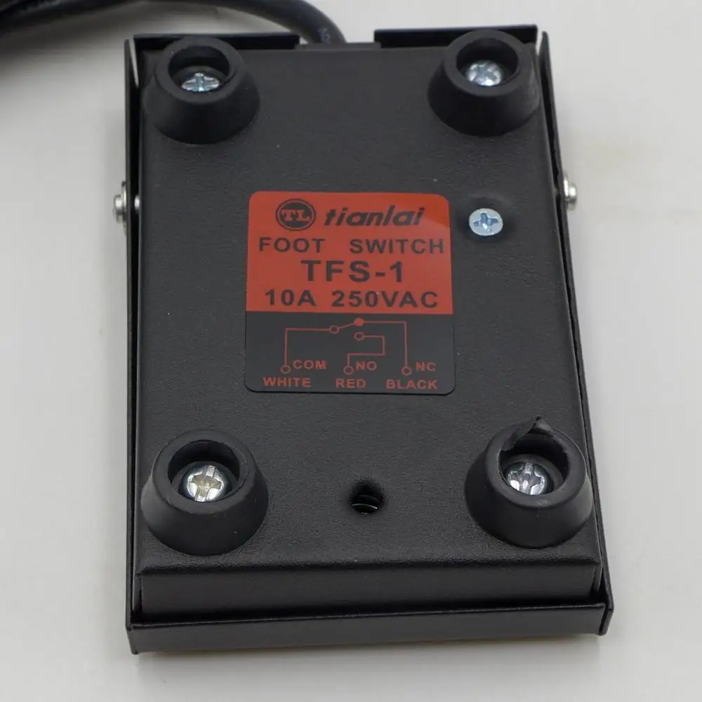 Tig Torch Burner Spot Welding Metal Foot Pedal Switch Connector Trigger 1.8 Meters GX16 2 or 3 Pin 10A 250V 6
