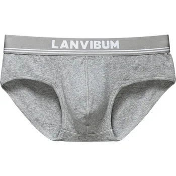 

Bulge Pouch Men Underwear Briefs Cotton Sexy Men Briefs Breathable Mens Slip Cueca Male Panties Underpants Solid Gay Underwear