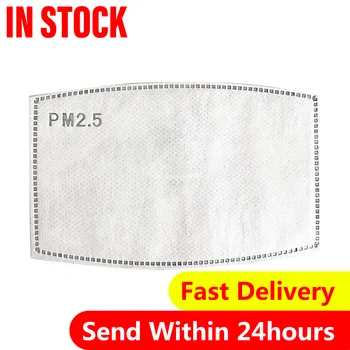 

1/5/10PCS 5 Layer PM2.5 Mask Filter Paper Anti Haze Reusable Breath Mouth Face Mask Health Care Dust Masks Mascarilla