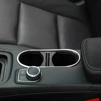 

ABS Matte Cup Holder Cover Trim for Mercedes Benz CLA 200 260 GLA A Class B Class W246 W176 C117 A180 2014-2018