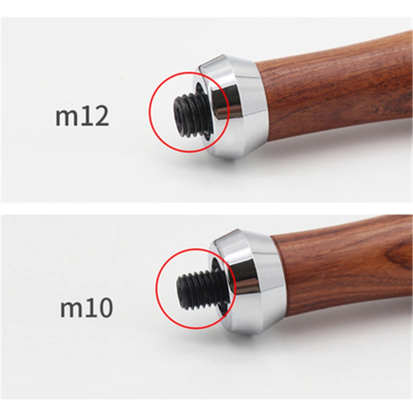 Эспрессо кофе Portafilter ручка M10/M12 кафе машина твердая деревянная ручка Кофеварка Инструменты Аксессуары для бариста