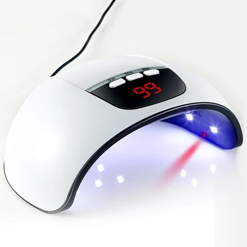 

Nail Dryer SUN X5 UV Lamp LED Dryers Nail Lamp Smart Sensor With Timer LCD 15LEDs Double Light Source For All Gels Specific