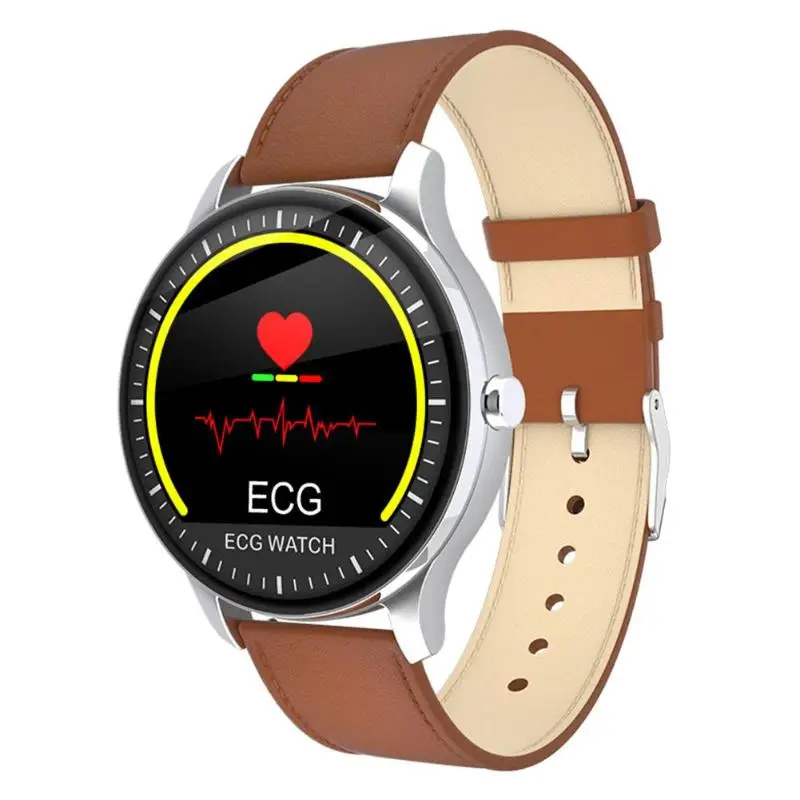 

S10 Wristband Watch ECG PPG Heart Rate Monitor Fitness Tracker IP67 Smartwatch Social Sharing QQ Facebook Twitter Calorie