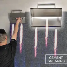 Эргономичный штукатурный скребок Ступка ручной инструмент с ручкой противоскользящие цементные стены украшения из нержавеющей стали прочный высокая производительность